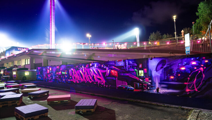 Blockfest muraali ja Ratina stadion